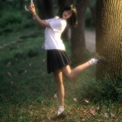 森系模特