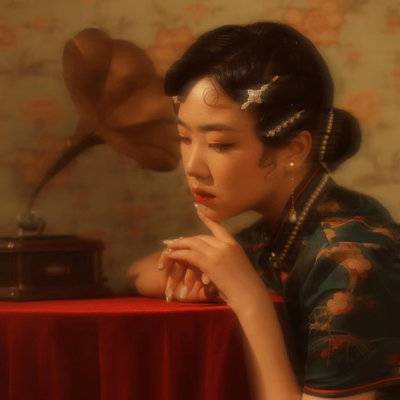 旗袍模特