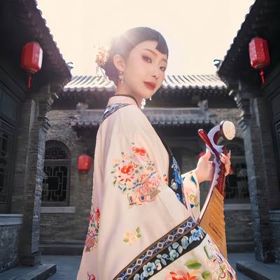 汉服模特