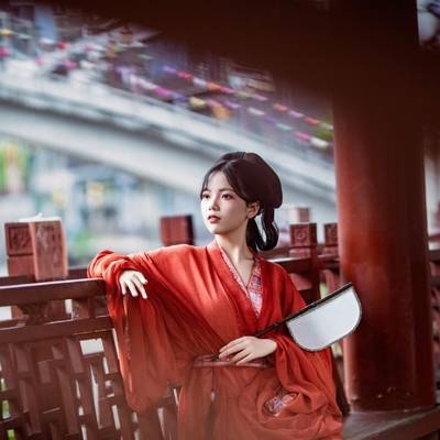 汉服模特