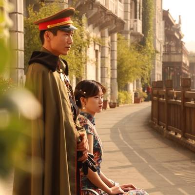 民国模特
