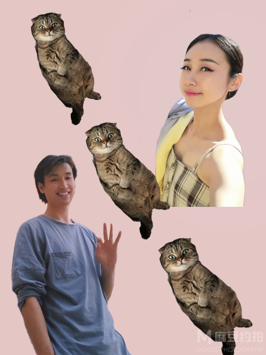 情侣模特