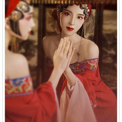 民国模特