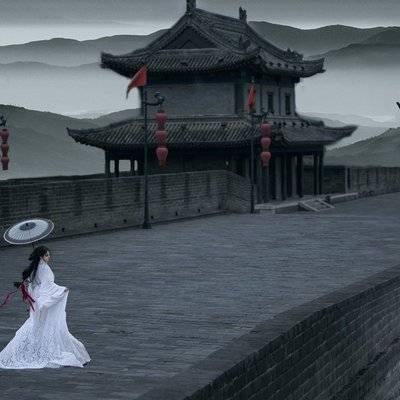 汉服模特