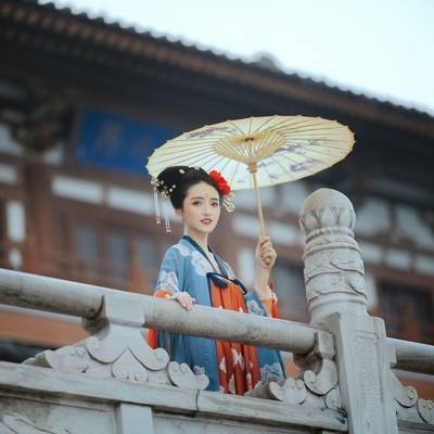 汉服模特