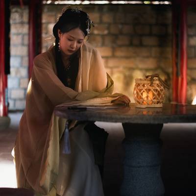 汉服模特