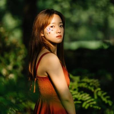 森系模特