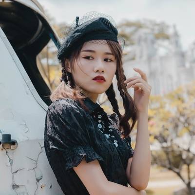 森系模特