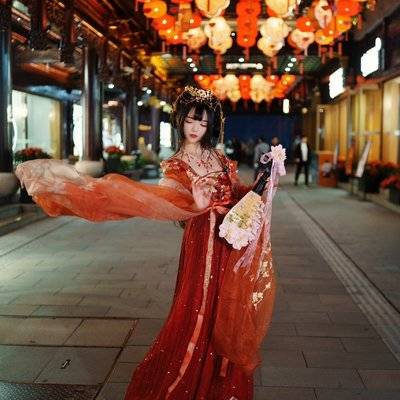 汉服模特