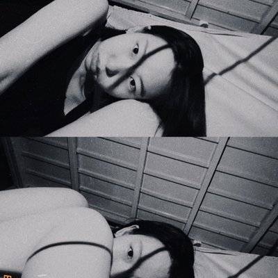 黑白模特