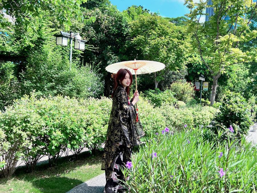 汉服模特
