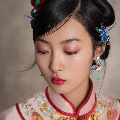 妆容模特