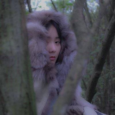 黑白模特