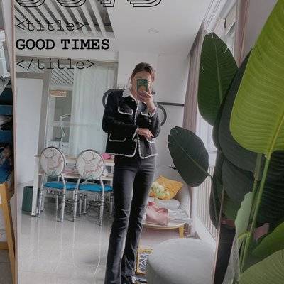 黑白模特