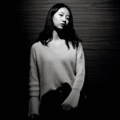 黑白模特