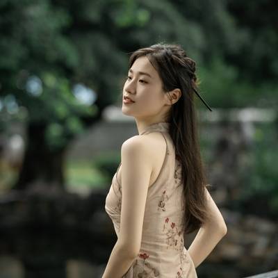 森系模特