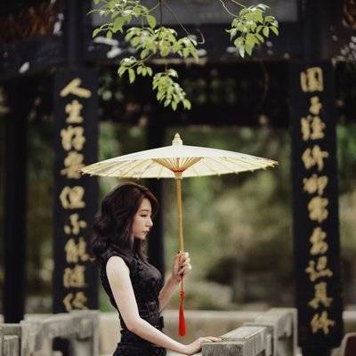 旗袍模特