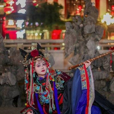汉服模特