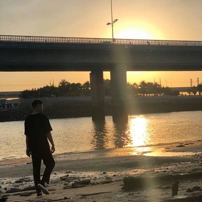 黑白模特