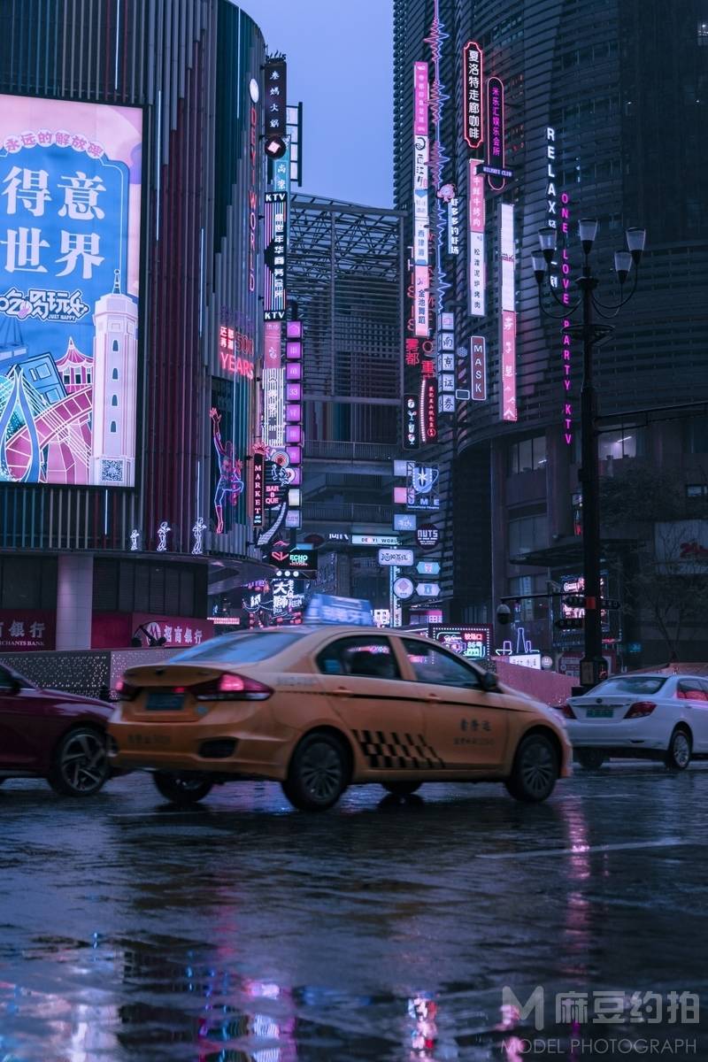 胶片模特
