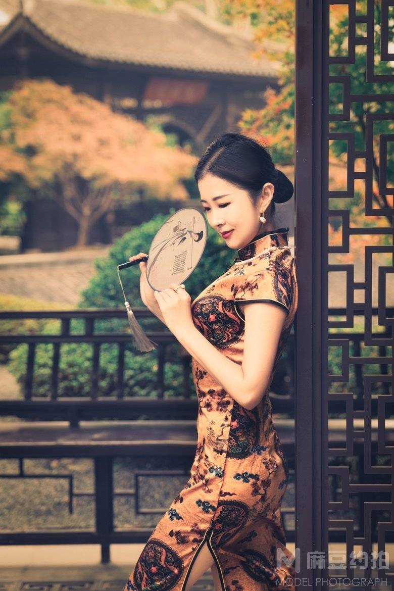 旗袍模特