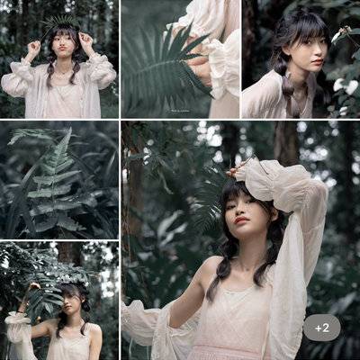 森系模特