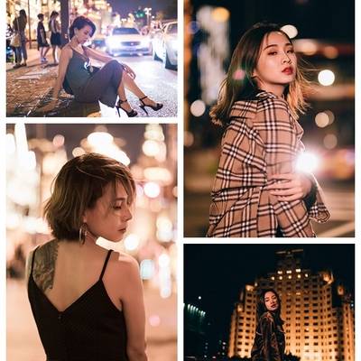 森系模特