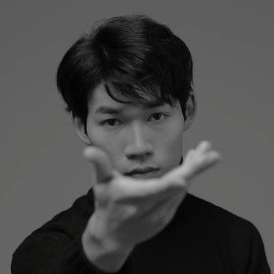 黑白模特