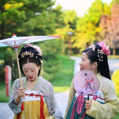 汉服模特