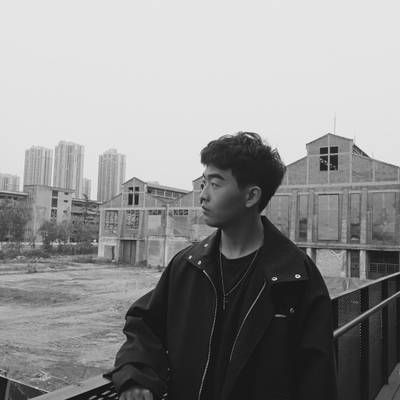 黑白模特