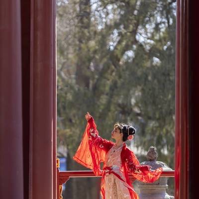汉服模特