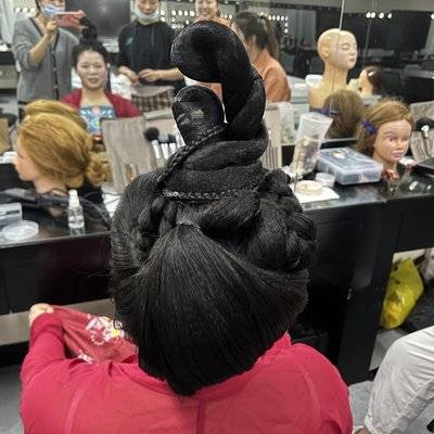 妆容模特