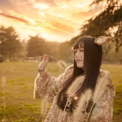汉服模特