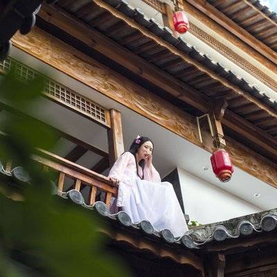 汉服模特