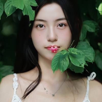 森系模特