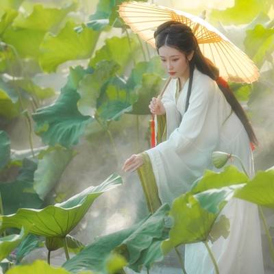 汉服模特