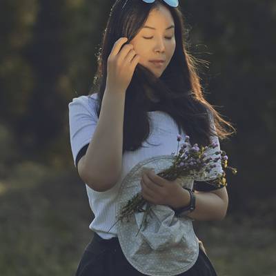 森系模特