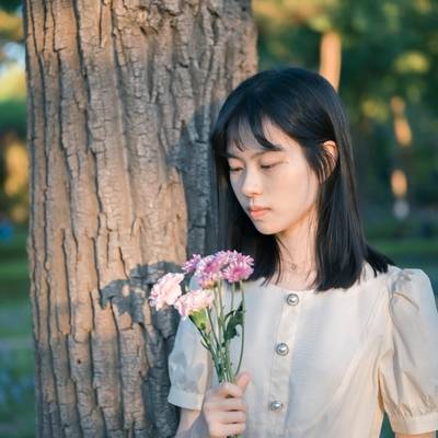 森系模特