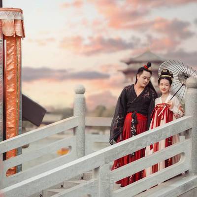 汉服模特