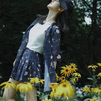 森系模特