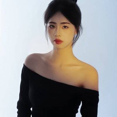 黑白模特
