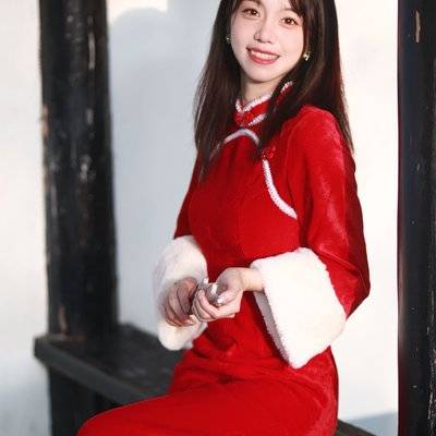 旗袍模特