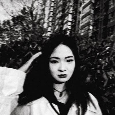黑白模特