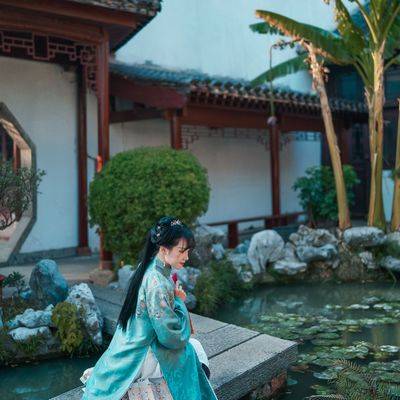 汉服模特