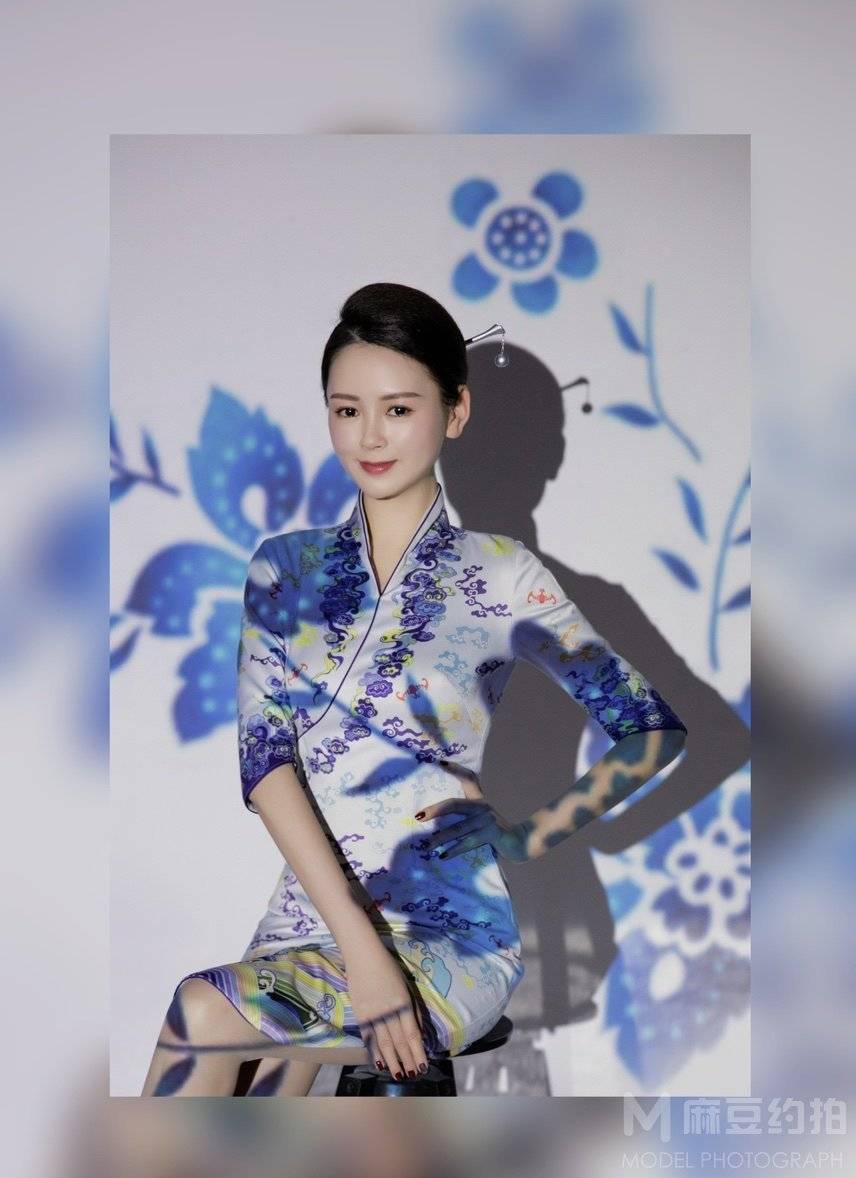 旗袍模特