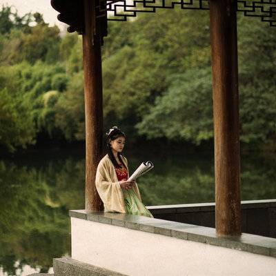 汉服模特