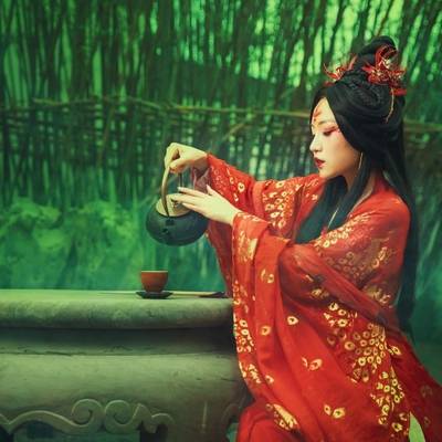 汉服模特
