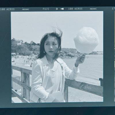 黑白模特