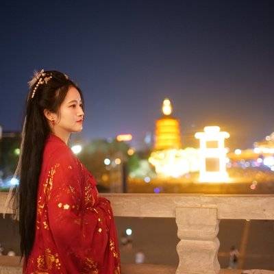 汉服模特