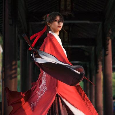 汉服模特